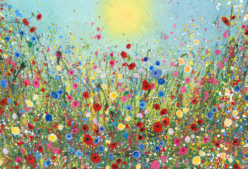 Garden of Eden' limited-edition hand-embellished print by Yvonne Coomber